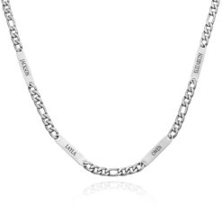 Heritage Link Custom Name Necklace