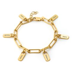 Liora Custom Name Link Bracelet